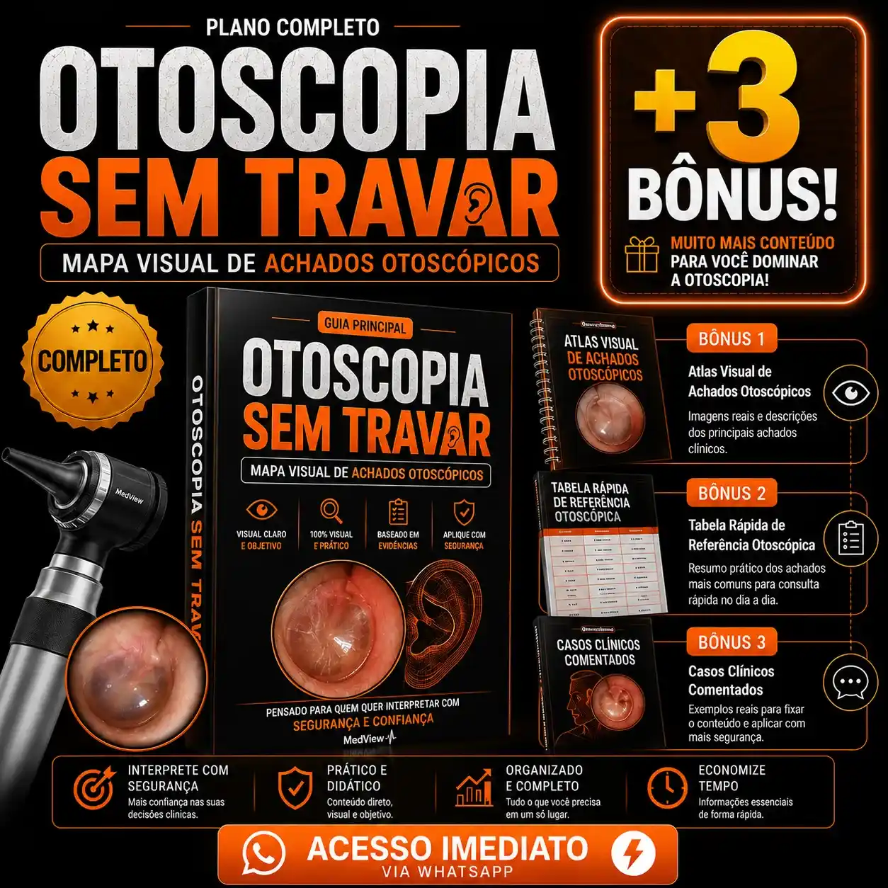 Otoscopia Sem Travar